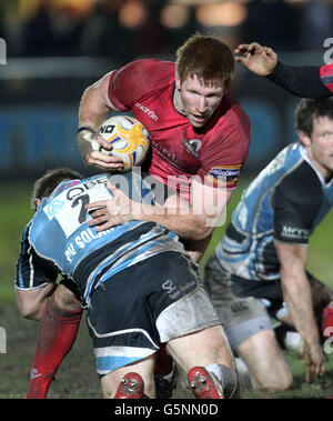 Rugby Union - RaboDirect PRO12 - Glasgow Warriors v Edinburgh Rugby - Scotstoun Stadium Banque D'Images