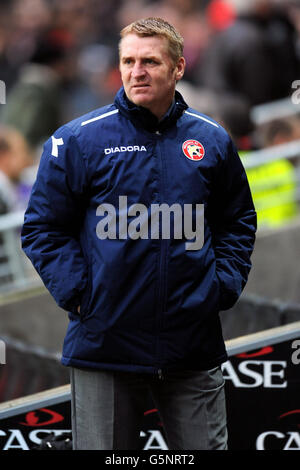 Football - npower football League One - Milton Keynes dons / Walsall - stade:mk. Directeur Dean Smith, Walsall Banque D'Images