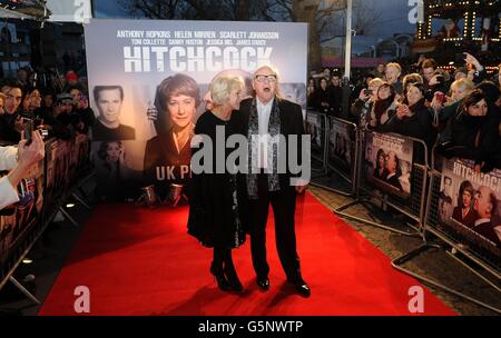 Hitchcock Premiere - Londres Banque D'Images