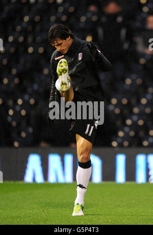 Football - Barclays Premier League - Fulham / Southampton - Craven Cottage.Bryan Ruiz, Fulham Banque D'Images