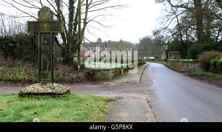 Stock du village d'Anmer - Norfolk. Vue générale sur le village d'Anmer à Norfolk. Banque D'Images