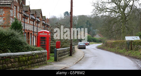 Stock du village d'Anmer - Norfolk. Vue générale sur le village d'Anmer à Norfolk. Banque D'Images