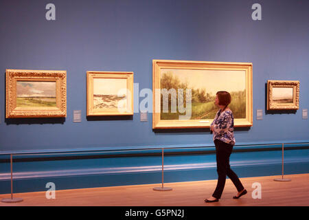 Edinburgh, Royaume-Uni. 23 juin 2016. Appuyez sur Afficher l'impressionnisme : Daubing inspirante, Monet, Van Gogh afficher dans Scottish National Gallery. Édimbourg. Pako Mera/Alamy Live News. Banque D'Images