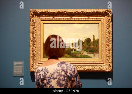 Edinburgh, Royaume-Uni. 23 juin 2016. Appuyez sur Afficher l'impressionnisme : Daubing inspirante, Monet, Van Gogh afficher dans Scottish National Gallery. Édimbourg. Pako Mera/Alamy Live News. Banque D'Images