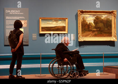 Edinburgh, Royaume-Uni. 23 juin 2016. Appuyez sur Afficher l'impressionnisme : Daubing inspirante, Monet, Van Gogh afficher dans Scottish National Gallery. Édimbourg. Pako Mera/Alamy Live News. Banque D'Images