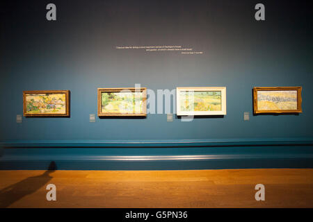 Edinburgh, Royaume-Uni. 23 juin 2016. Appuyez sur Afficher l'impressionnisme : Daubing inspirante, Monet, Van Gogh afficher dans Scottish National Gallery. Édimbourg. Pako Mera/Alamy Live News. Banque D'Images