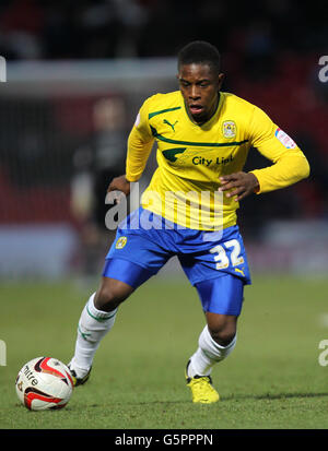 Football - npower football League One - Doncaster Rovers / Coventry City - Keepmoat Stadium.Franck Moussa, Coventry City Banque D'Images