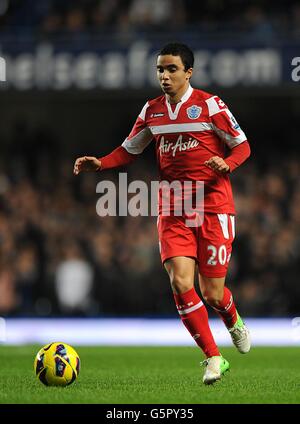 Soccer - Barclays Premier League - Chelsea / Queens Park Rangers - Stamford Bridge. Fabio Da Silva, Queens Park Rangers Banque D'Images