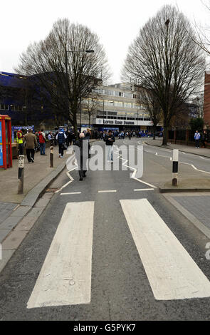 Football - FA Cup - Troisième round - Queens Park Rangers v West Bromwich Albion - Loftus Road Banque D'Images