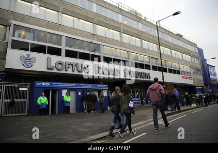 Football - FA Cup - Troisième round - Queens Park Rangers v West Bromwich Albion - Loftus Road Banque D'Images