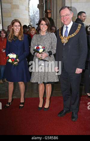 Visite royale à l'Allemagne Banque D'Images