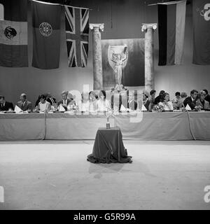 Les gagnants de la Coupe du Monde 1966 Banque D'Images