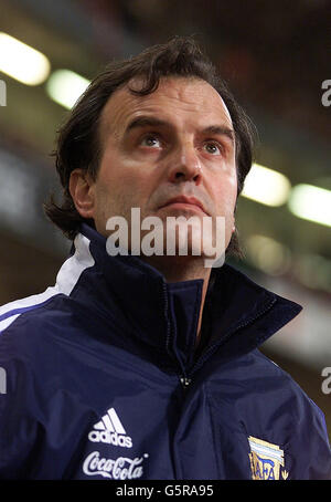 L'ARGENTINE FOOTBALL COACH MARCELO BIELSA Banque D'Images