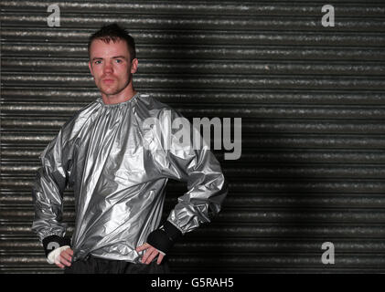 Boxe - Frankie Gavin Photocall - Hall de sport vert Banque D'Images