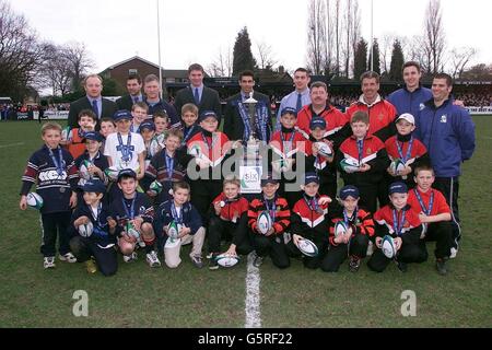 Lloyds TSB Mini Festival de Rugby Banque D'Images