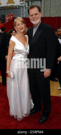 Oscars Helen Mirren Banque D'Images