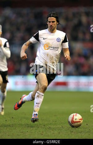 Soccer - npower football League Championship - Nottingham Forest / Peterborough United - City Ground. George Boyd, Peterborough-Uni Banque D'Images