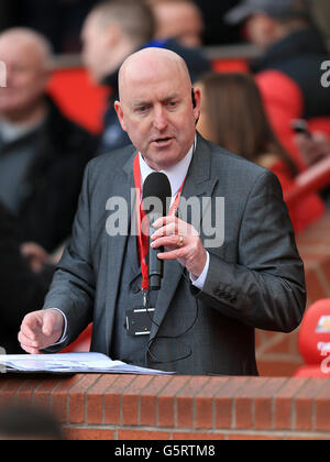 Soccer - Barclays Premier League - Manchester United v Liverpool - Old Trafford Banque D'Images