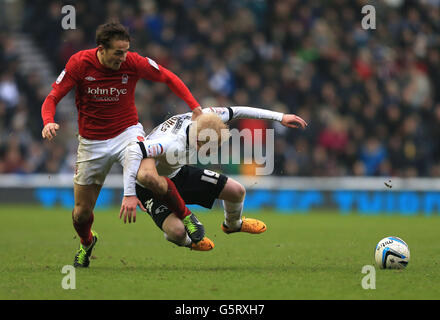 Soccer - npower Football League Championship - Derby County v Nottingham Forest - Pride Park Banque D'Images