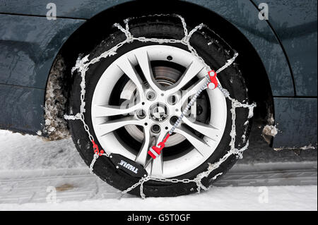 Météo d'hiver - 22 janv. Banque D'Images