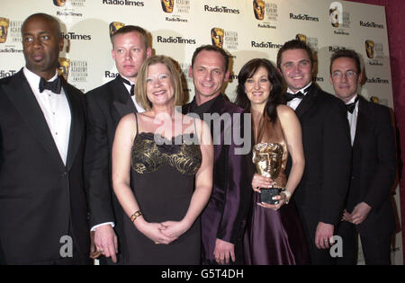 Baftas TV Eastenders Cast Banque D'Images