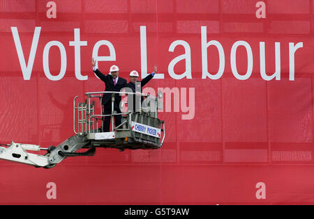 Élection générale irlandais Ruairi Quinn Banque D'Images