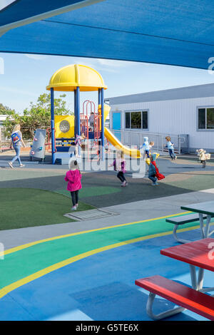 Jeux pour enfants d'âge préscolaire à San Diego, Californie Banque D'Images