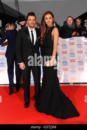La télévision nationale Awards 2013 - Arrivées - Londres Banque D'Images