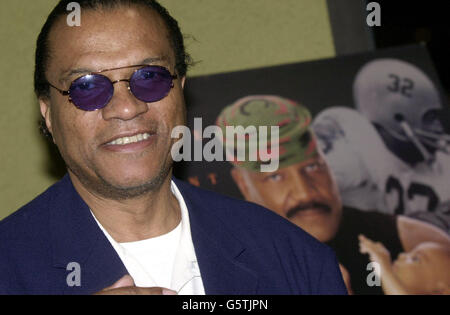 Billy Dee Williams arrive à la première du film de Spike Lee Jim Brown: All American. Banque D'Images