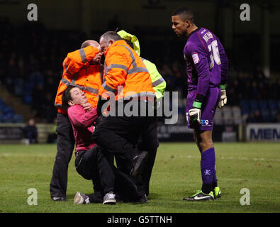 La Ligue de football npower - Deux - Gillingham v Wycombe Wanderers - stade Ta1 1NF Taunton MEMS Banque D'Images