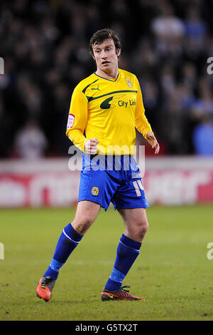 Football - npower football League One - Sheffield United / Coventry City - Bramall Lane. Stephen Elliott, Coventry City Banque D'Images