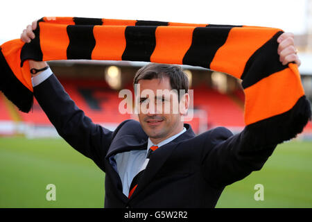 Dundee United Soccer - Conférence de presse - Tannadice Park Banque D'Images