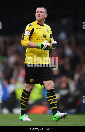 Football - npower football League Championship - Leeds United / Cardiff City - Elland Road. Paddy Kenny, gardien de but de Leeds United Banque D'Images