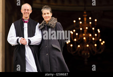 L'archevêque de Canterbury, Justin Welby Banque D'Images