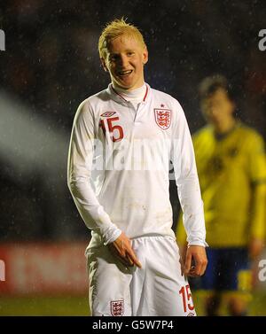 Football - moins de 21 ans International friendly - Angleterre / Suède - Bank's Stadium. Will Hughes en Angleterre Banque D'Images