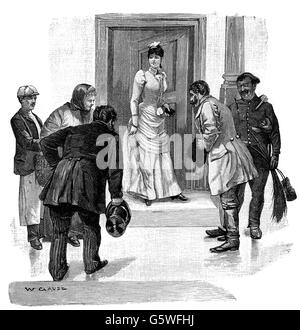 Festivités,Saint-Sylvestre,félicitations pour le nouvel an,représentants de différentes professions et femmes au foyer,gravure en bois,par Wilhelm Gause(1853 - 1916),fin du 19e siècle,graphique,XIXe siècle,Autriche-Hongrie,Autriche - Hongrie,Vienne,bon voeux,félicitations,félicitations,félicitant,felicitate,moitié,debout,femme au foyer,femmes,femme au foyer,femme,femme au foyer,femme,femme,femme,femme,femme,femme,femme,femme,femme,femme,femme,femme,femme,femme,femme,femme,femme,femme,femme,femme,femme,femme,a,a,a,a,été,a,a,a,a,été,a,a,a,a,offert,a,a,a,a,a,a, Banque D'Images