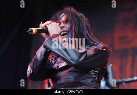 Cradle of Filth Ozzfest Banque D'Images