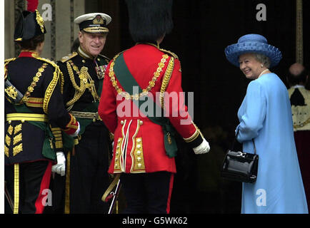 Image - du jubilé de la reine Elizabeth II Banque D'Images