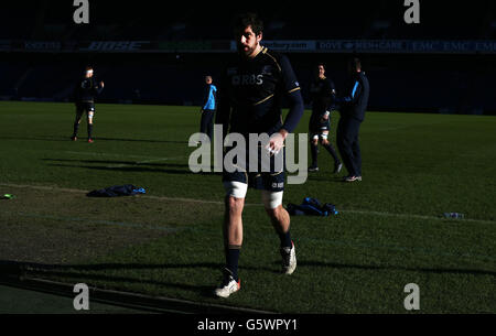 Rugby Union - RBS 6 Nations Championship 2013 - France v Irlande - Ecosse Capitaines Exécuter - Murrayfield Banque D'Images