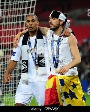 Soccer - Capital One Cup - Final - Bradford City v Swansea City - Stade de Wembley Banque D'Images