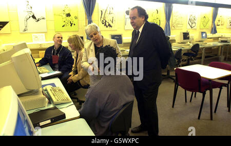 Lord Falconer Feltham Banque D'Images