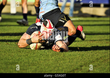 Rugby Union - RFU Championship - Bristol v Rotherham Titans - Le Memorial Stadium Banque D'Images