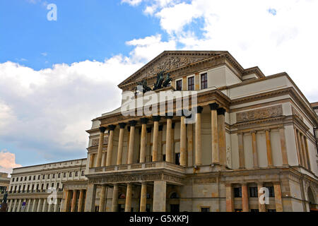 Teatr Wielki Opera National Polonais Pologne Varsovie Banque D'Images