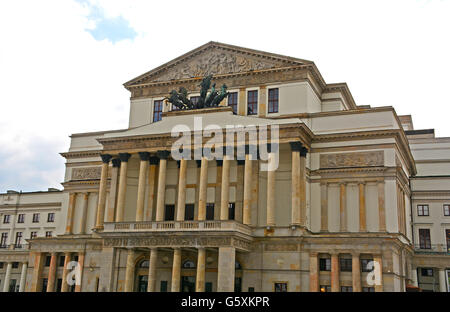 Teatr Wielki Opera National Polonais Pologne Varsovie Banque D'Images