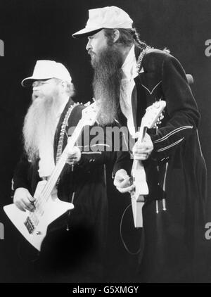 Muisc - ZZ Top - Hambourg, Allemagne Banque D'Images