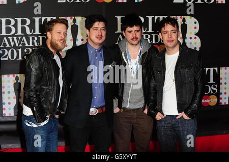 Brit Awards 2013 - Arrivées - Londres Banque D'Images