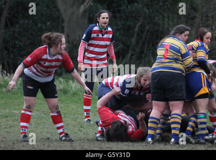 Rugby Union - Laura Wright Banque D'Images