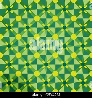 Arrière-plan de vecteur de la mosaïque vert Étoile Illustration de Vecteur