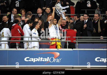 Soccer - Capital One Cup - Final - Bradford City v Swansea City - Stade de Wembley Banque D'Images