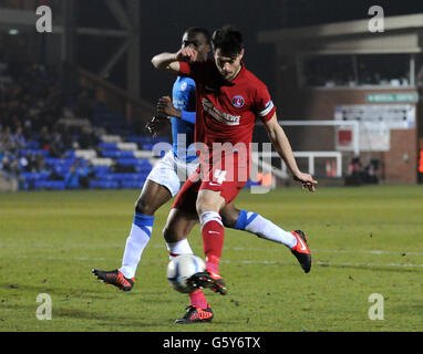 Soccer - npower Football League Championship - Peterborough United v Charlton Athletic - London Road Banque D'Images